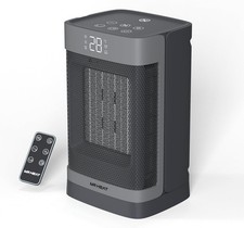 1500W Space Heater Electric 60° Oscillating PTC Ceramic Fan Thermostat 3-Speed