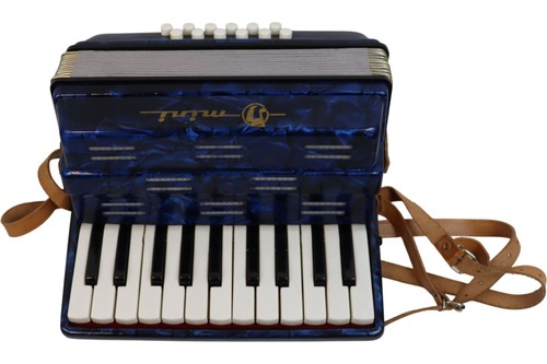 Vintage blue mini - mini, accordion