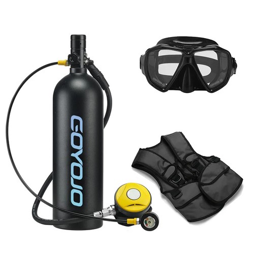 Scuba diving tank - scuba, mask