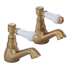 Basin Taps Pair Bathroom Sink