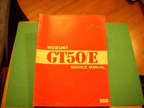 Suzuki gt50e service manual - suzuki,