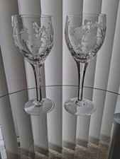 Pair of Stuart crystal Cascade