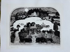 vintage GRAHAM CLARKE b1941 "Summer"  Limited Edition ETCHING 67/150