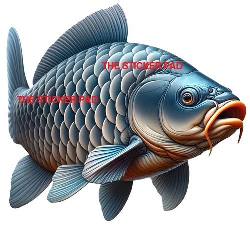 Vinyl sticker carp coarse - vinyl,