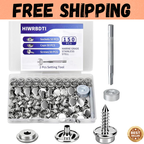 Hiwrbdti 150 pcs stainless - hiwrbdti,