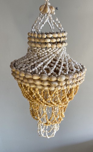 Vintage boho cowrie sea shell - sea,