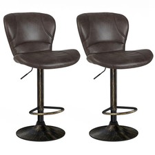 COSTWAY Set of 2 Bar Stools