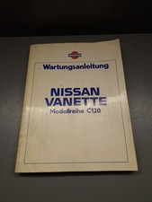 Nissan Service Manual Workshop Manual Vanette C120 - SM3G-C120G0 (May 1983)
