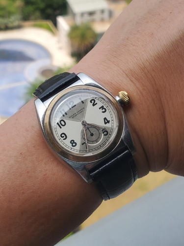 1933 rolex bubbleback ref - 1933,
