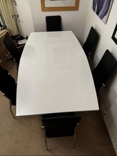 White High Gloss Dining