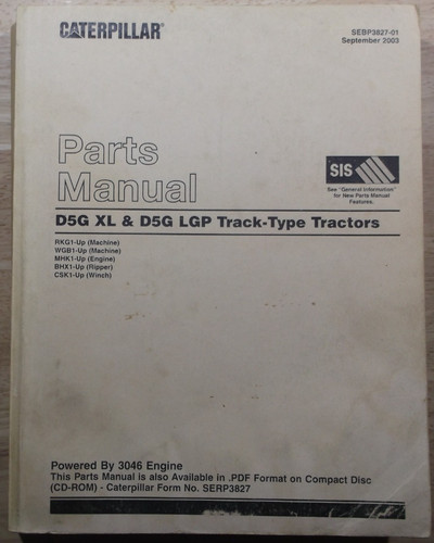 Cat caterpillar d5g lgp - d5g,