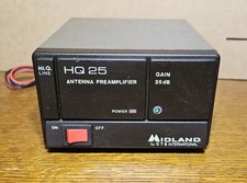 MIDLAND HQ 25 26/28MHz CiBi Zetagi CRT Antenna Preamplifier 