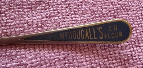 1933 silver advertising spoon - silver,