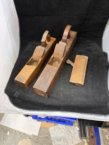 Antique wooden hand planes - antique,