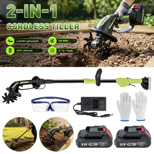 Cordless cultivator rotavator - cordless,