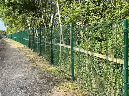 Mesh security fencing 8m - fencing, 1.8m