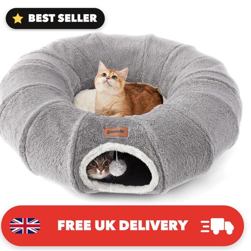 Cat tunnel bed - for, indoor