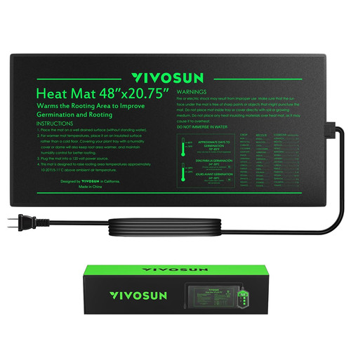 Vivosun x20 hydroponic - vivosun, 48"x20.75"