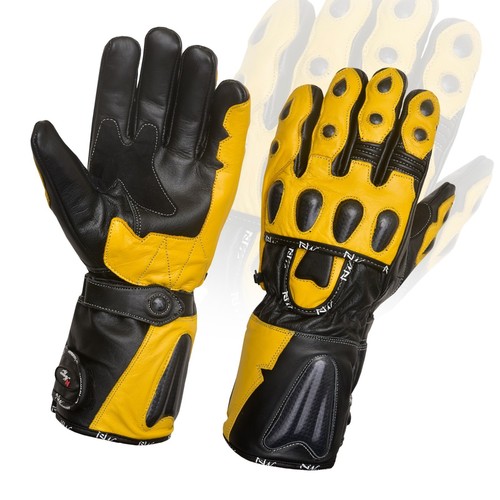 Winter leather gloves - winter,