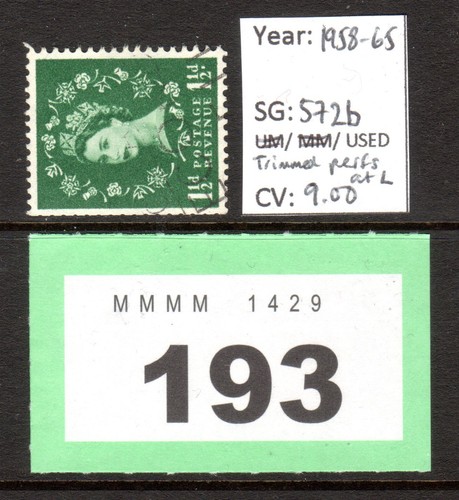 Lot g193 sg572b 1 - #g193,
