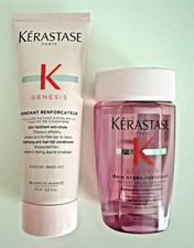 Kerastase Genesis Bain Hydra Fortifiant 2.7 floz & Fondant Renforcateur 2.5 fl o