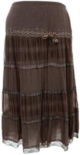 Dressy satin lace layered - lace,