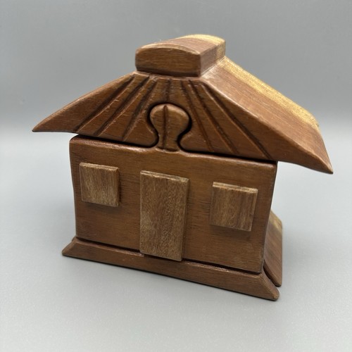 Vintage japanese wooden secret - japanese,