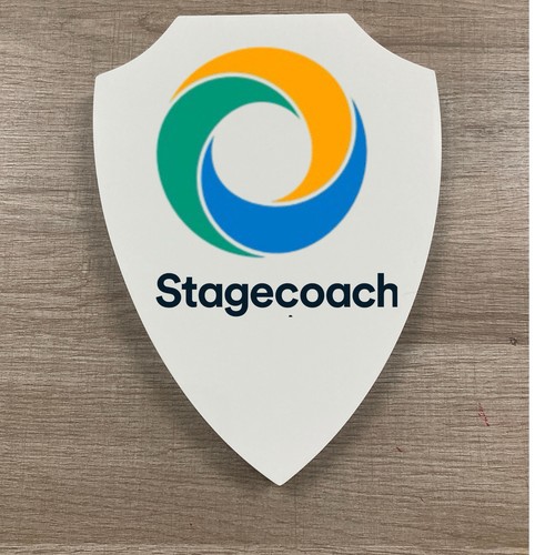 Stagecoach bus wall - stagecoach, plaque