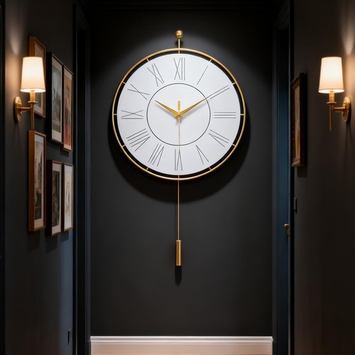 Modern silent quartz - modern, wall