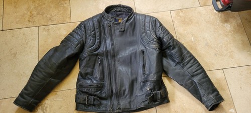 Leather motorcyle jacket - jt's,