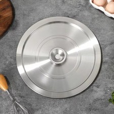 Silver Stainless Steel Wok Lid