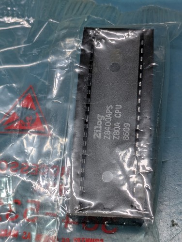 Z80a cpu original - cpu, rs
