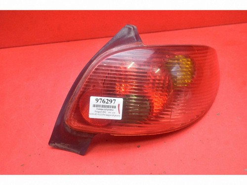 Peugeot 206 2007 rear tail - cc,