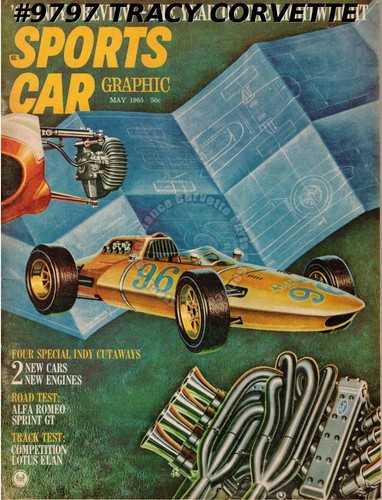 May 1965 sports car - 1965, graphic
