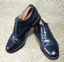 Loake Black Oxford Shoes Size
