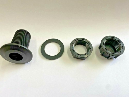 Plastic boss bulkhead - boss, fitting