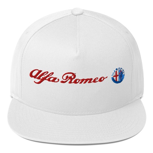 Alfa romeo flat bill cap - bill,