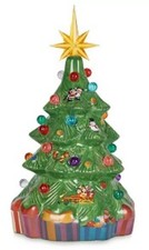 Disney Parks 2020 Mickey & Friends Retro Ceramic Light-Up Christmas Tree New