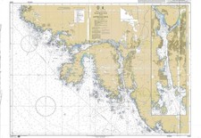 3009 Egersund And Approaches Norway South Coast Marine Map Chart Paper Admiralty