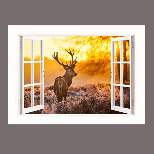 Stag deer forest - stag,