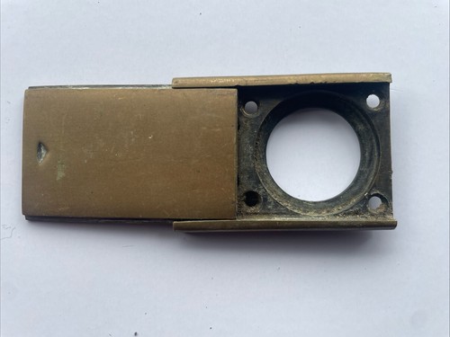Antique brass desk - antique, inkwell