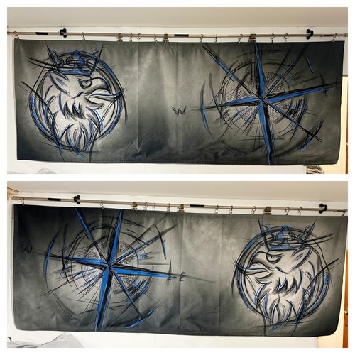 Truck curtains for - for, scania