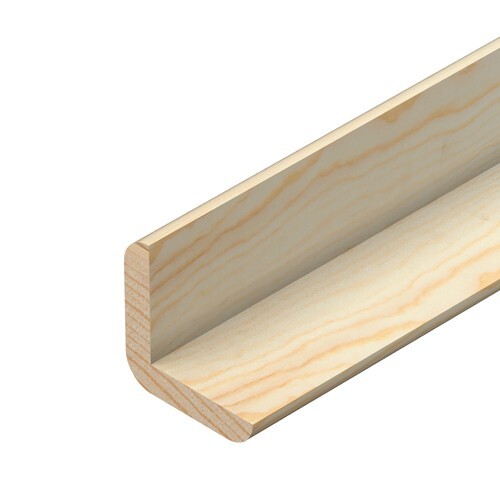 Pine angle corner - corner, trim