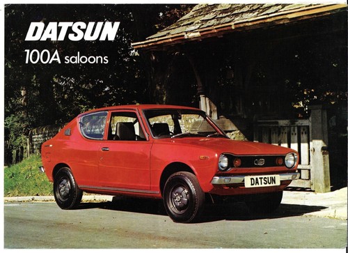 Datsun cherry 100a - datsun,