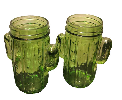 Cactus tumblers vaseline - 2x,