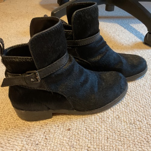 Acne studios black leather - black,
