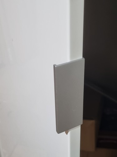 100x square handle mirror - 100x,