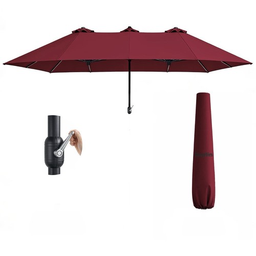 Garden parasol 5x2 7m - garden, 4.5x2.7m