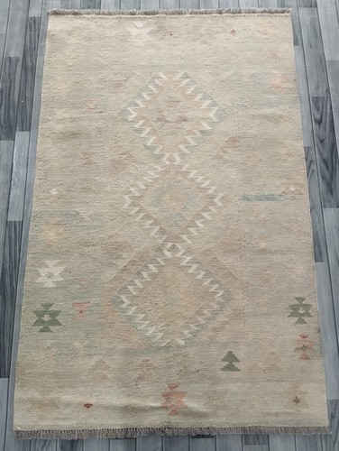 Faded handmade afghan - handmade, afghan/turkish