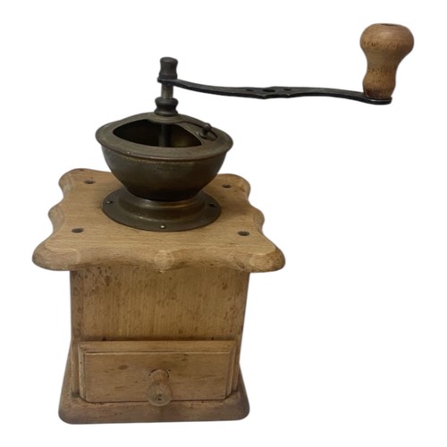 Vintage wooden box coffee - wooden,